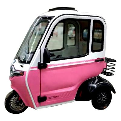 China Electric tricycle gold star cheap 3 wheel electric car mobility scooter enclosed electric tricycle for sale