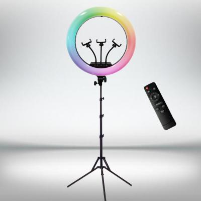 중국 18 inch RGB ring light 18 led ring light Tiktok ring light for sale Professional Manufacturer 판매용