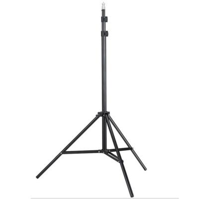 Chine 2m Professional photography light stand black Aluminium camera tripod 3 way light stand à vendre