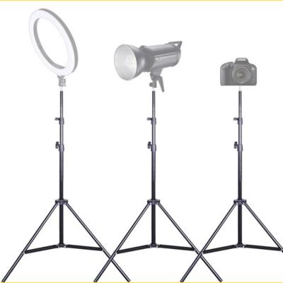 China 1/4 Screw Head For phone ring light camera 2M Light Stand Photo Studio Softbox Video tripod stand for sale