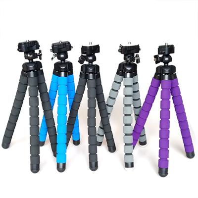 Chine Flexible sponge octopus middle camera tripod with bracket for mobile phone à vendre