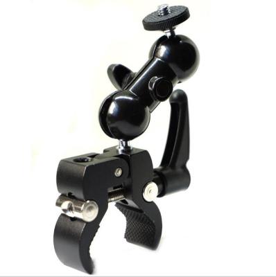 China Pole Clamp Mount with Super Clamp and 360 degree Rotating Mini Ball Head for camera phone for sale