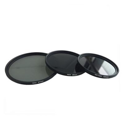 中国 ND2 ND4 ND8 ND1000 Lens Filter 58mm Neutral Density Filter Lens Camera Filter 販売のため