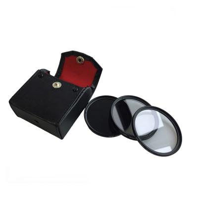 China Professional Camera filter UV CPL ND 3 in1 Lens filter kit for DSLR Camera à venda