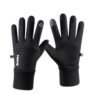 China Flexible Winter Outdoor Sports Waterproof Snowboard Touch Screen Ski Gloves for sale