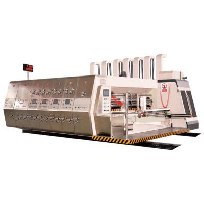 China Factory Automatic Carton Printing Machine Flexo Printing Slotting Machine Suppliers Flexo Die Cutting Machine Corrugated for sale