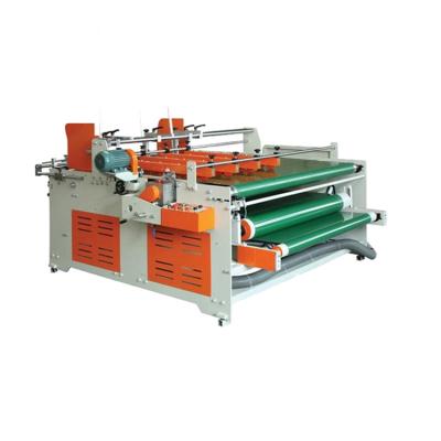 China Bottom Gluer Machine Folder Gluer Machine Lock Crash Gluer Machine Semi Automatic Gluer Products Two Pieces for sale