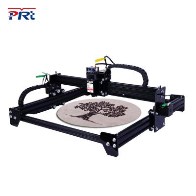 China Desktop Engraver For Wood, Leather Cutting, Air Cooled Fiber Laser Engraving Machine PURUITEKEJI 4040 Laser Support GRBL for sale