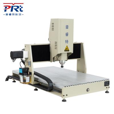 China Metal Square Rail Engraving Machine 2.2KW PURUITEKEJI CNC Router Carving Milling for Metal Wood for sale