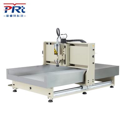 China PURUITEKEJI 6090 Round Metal Rail Engraving Machine Desktop CNC Router Carving Milling for Wood and Metal for sale