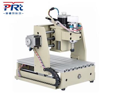 China PURUITEKEJI 3020T-300W Hard Materials CNC Engraving Desktop Machine Cutting Milling Desktop CNC Engraver for Metal and Wood for sale