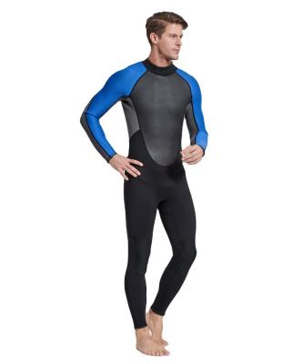 China Wholesale 3mm Neoprene Antibacterial Diving Suits Men's UV Protection Antibacterial Swimwear Surfing Swimming Wetsuits for Freediving and Scuba Diving for sale