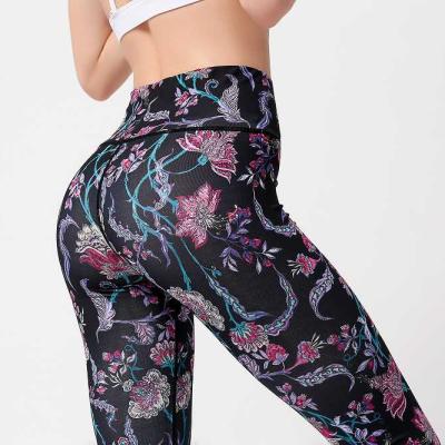 China Professional Women Breathable Leggings Cheap Workout Printed Clothing for sale