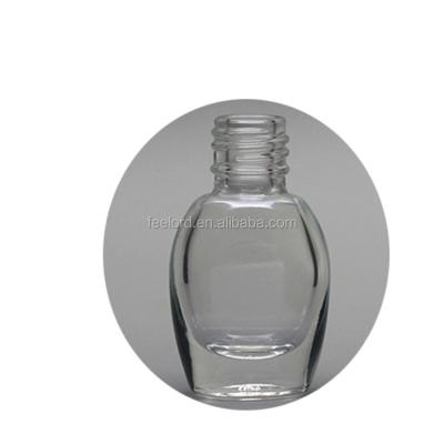 China 5.4ml Nail Polish Glass Cosmetic Empty Bottle Over 2000 Bottle Designs For Choice Clear Nail Polish Packaging Bottle FD0818 for sale