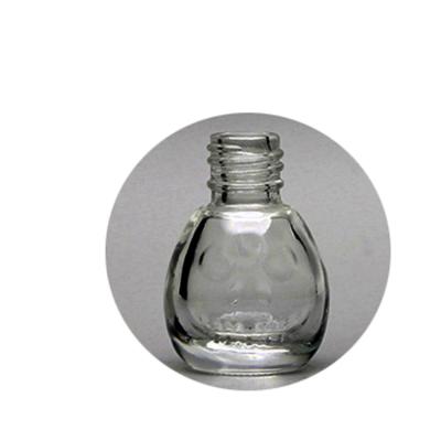 China Mini Personal Care 6ml Nail Polish Bottle FD1199 Empty Glass Bottle For Nail Polish Packaging OEM Label Cosmetics Glass Clear Bottle for sale