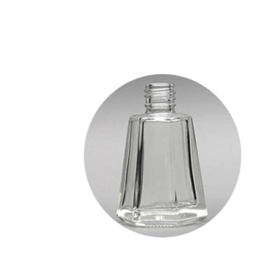 China 13/415 Empty Private Neck Glass Bottle 13/415 Personal Care 13ml Nail Polish Logo Nail Polish Bottle FD1982 Clear Cosmetic Bottle for sale