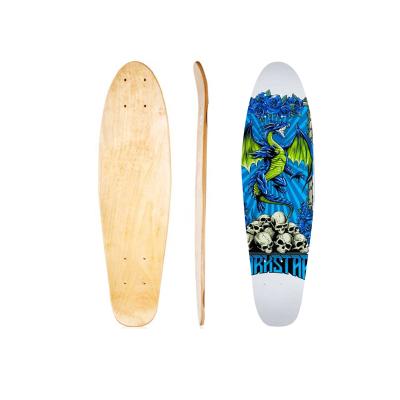 China Professional skater custom 7 ply maple land wood surfboard decks buy skateboard decks in white for sale