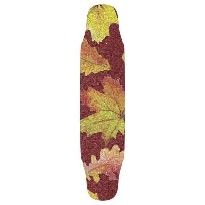 China Professional Custom Uncut Carbon Fiber Inclined Skater Street Printed Maple Skateboard Longboard Deck for sale