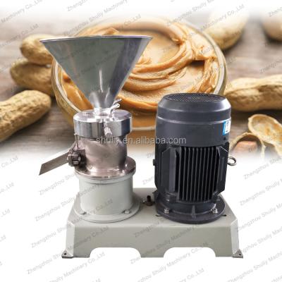 China Butter Colloid Grinder Almond Peanut Meat Processing Plant Food Mill Tahini Making Machine Developing Machine for sale