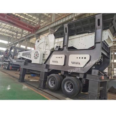 China Mobile E Waste Processing Construction Waste Crushing Station for sale