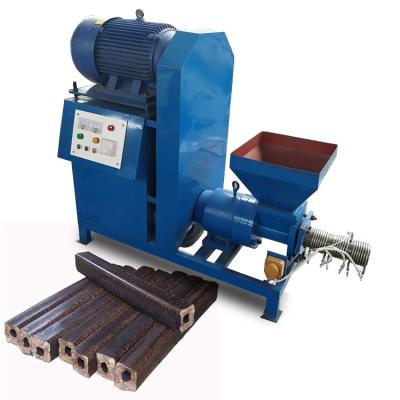 China Shisha charcoal home heating sawdust briquette screw press sawdust making machine for sale