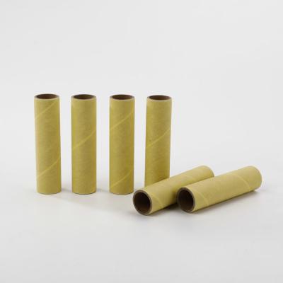 China Yellow Honeycomb Bee House Round Kraft Paper Tube Lift Up Lip Balm Tube Paper Cardboard Tube for sale