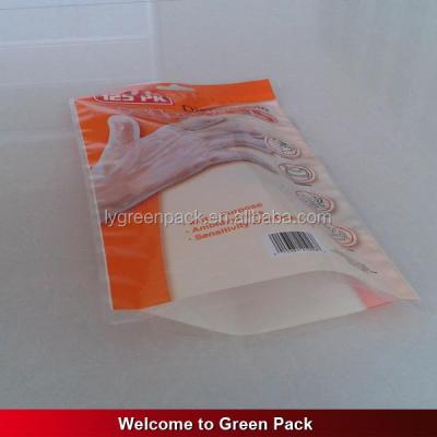 China Extra Powerful And Multi Purpose BIODEGRADABLE Promotional Colorful Disposable Gloves Packaging Plastic Bag for sale