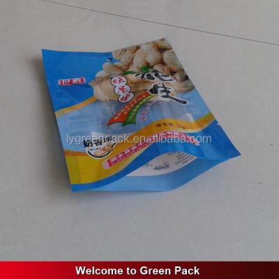 China BIODEGRADABLE High Grade Ice Cream / Raisin Nuts / Dried Fruit /plastic Packaging Bags With Ziplock And Window for sale