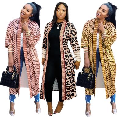 China 2021 Anti-wrinkle Anti-wrinkle women plus size fashion trench coat winter designer long cardigan coats for ladies for sale