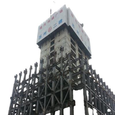 China ZULIN Industrial Concrete Building Construction Metal Frame Hydraulic Self-Rising Wooden Formwork for sale