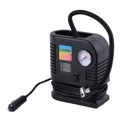 China AUTOROUT Excellent Quality 12v Tire Inflator Compressor For Car 13.5cm*7cm*12cm for sale