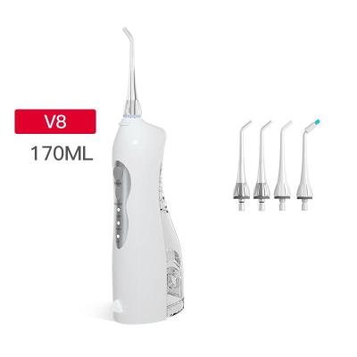 China Hotel Use Home Use Electric Handle Teeth Cleaner Kit Flosser Instrument Water Flosser Dental Irrigator for sale