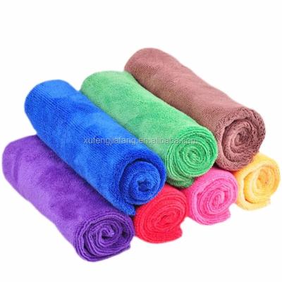 China QUICK DRY high quality 100% microfiber printed towel for car cleaning washing used for sale