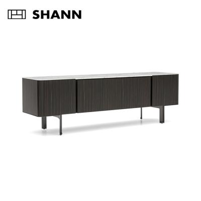 China Natural Marble Sideboard Shake Modern Melamine Laminate China Luxury Drawers Cabinet for sale