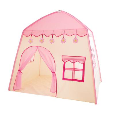 China Toy Safety Standards Folding Kids Teepee Tents Big Baby Boy Girls Castle Child Room Pink Princess Play Tent Room For Kids for sale