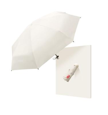 China Mini Five Folding Ultra Light Dual-Use Female Sun Sun Umbrella Occasional Capsule and Compact Portable Umbrella for sale