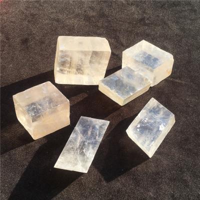 China Wholesale High Quality China Calcite Cube Raw Honey Crystal Therapy Stone For Decoration for sale