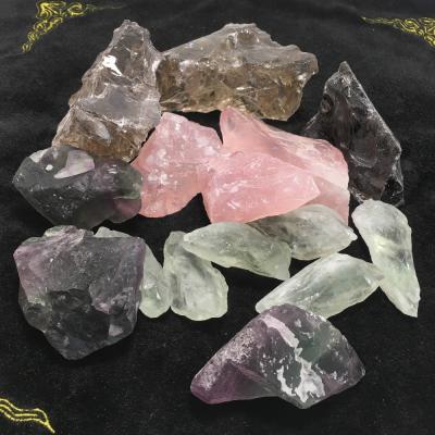 China China hot sale raw rough crysal healing stone for decoration for sale