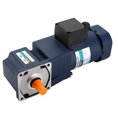 China Totally Enclosed Right Angle AC DC Gear Motor for sale