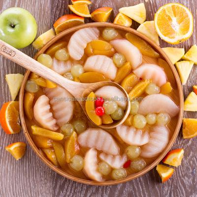 China Canned delicious type of fruit salad in syrup for sale