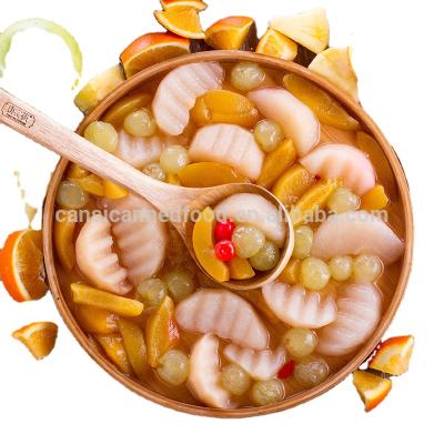 China Zhenxin bulk sale canned canned fruit salad in light syrup/mixed canned fruit salad for sale