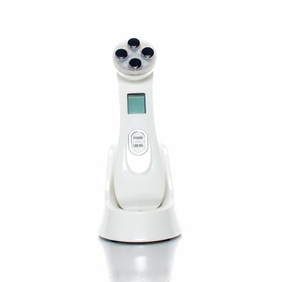 China Face Lift Amazon RF&EMS Beauty Instrument With Led Therapy Light Spa Facial Machine For Skin Tightening Lifting for sale