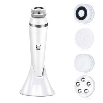 China Wholesale Portable Waterproof Soft Skin Revitalizer Synthetic Facial Cleansing Brush Mini Electric Massager Face Cleaner for sale