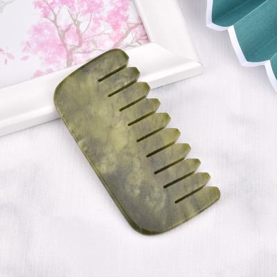 China Wholesale Xiuyan Green Jade Comb China Cheapest Price for sale