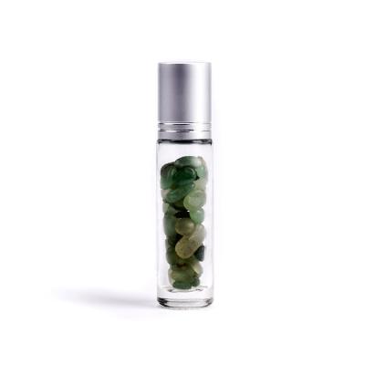 China Recyclable 10ml Essential Oil Roller Bottles Gemstones Rollerballs for sale