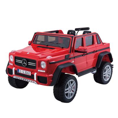 China Ride On Toy Licensed Mercedes Benz Kids Toddler Car Two Seat Toys Big Double Seat Battery Cars Kids Drive for sale