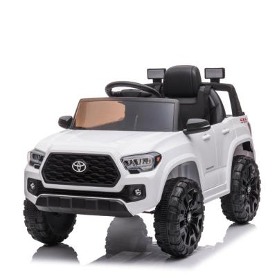 China Ride On Toy License Toyota Tacoma Real Electric Kids Car For Kids Children for sale