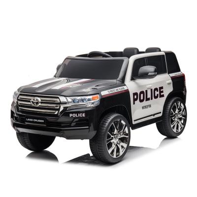 China Ride On Toy Licensed Powerwheel Motor Kids Electric Car Battery Operated Police Cars For Children To Ride Big Electric for sale