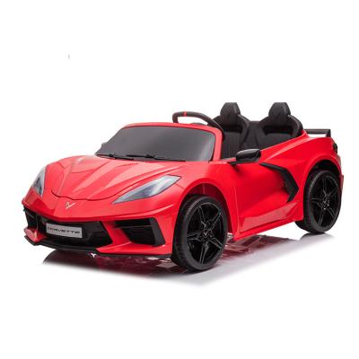 China Ride on Toy Newest Licensed Corvette 2 seater ride on toy car kids battery car to drive for sale