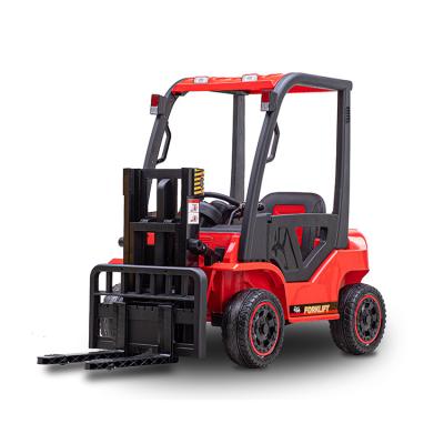 China Electric Forklift Kids PowerWheel 12v Forklift Kids Ride On Toys Electric Car For Kids To Drive for sale